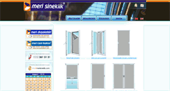 Desktop Screenshot of merisineklik.com