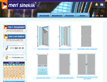 Tablet Screenshot of merisineklik.com